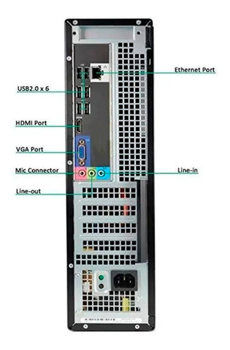 Imagem 3 de 3 de Desktop Dell Optiplex 7010 Core-i5 3470 8gb Hd 500gb Win10