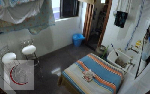 Imagem 15 de 29 de Apartamento Com 3 Dormitórios À Venda, 140 M² Por R$ 450.000,00 - Vila Guilhermina - Praia Grande/sp - Ap2088