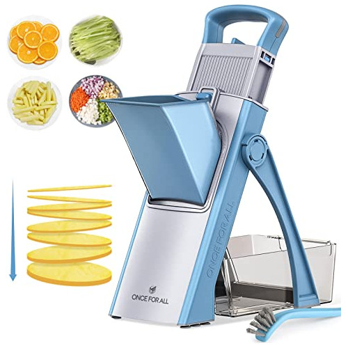 Upgrade Safe Mandoline Slicer Plus, Tamaño Más Grande, Picad