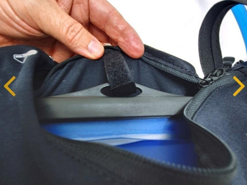 Imagen 6 de 9 de Chaleco Hidratación Arg. Noaf Bolsa Mochila Run No Salomon