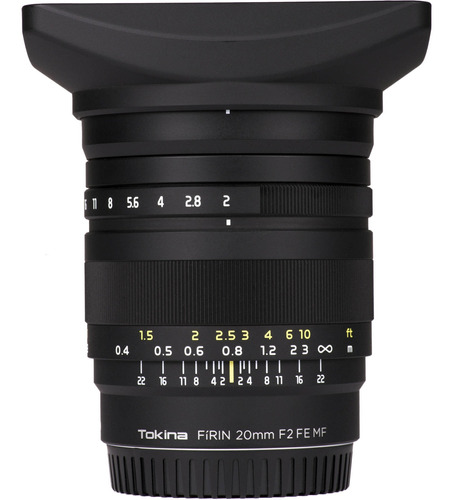 Tokina Firin 20mm F/2 Fe Mf Lente Para Sony E