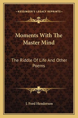 Libro Moments With The Master Mind: The Riddle Of Life An...