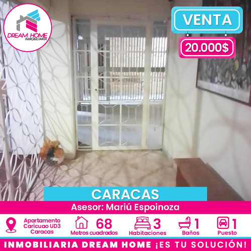 Apartamento En Venta Caricuao Ud3 - Caracas