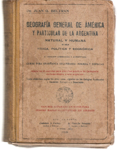 Geografia America Argentina Beltran Cabaut Garcia Santos 