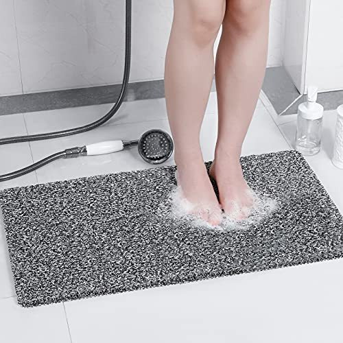 Tapete De Baño - Rzoysia Shower Tub Mat, Loofah Non-slip Mat