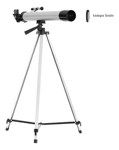 Telescópio Astronomico Luneta Tsles65 Tssaper Cinza | MercadoLivre