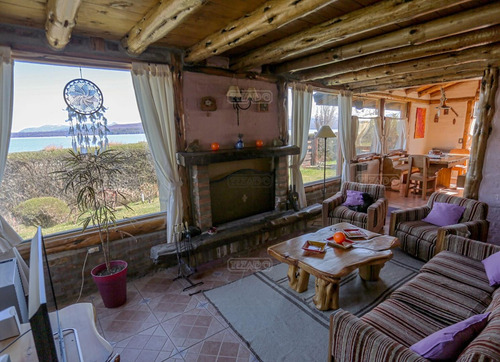 Casa + Estudio + Monoambiente En Duplex Sobre La Costanera, Dina Huapi, Bariloche, Patagonia