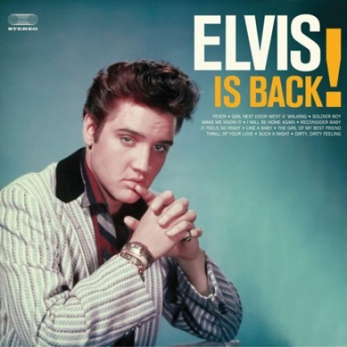 Lp Vinil Elvis Presley Elvis Is Back! Novo Lacrado 180g