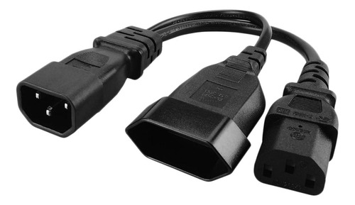5 Iec 3 Polos C14 A C13 2 Pines Y Cable De Alimentación