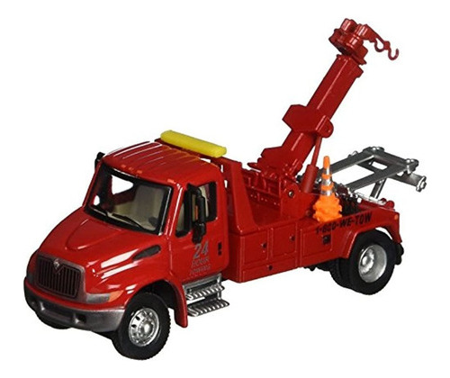 Walthers Scenemaster International 4300 Tow Truck, Rojo