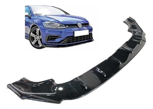 Spoiler Lip Delantero Golf Mk7 Gti 2018 A 2020 Fibra Carbono