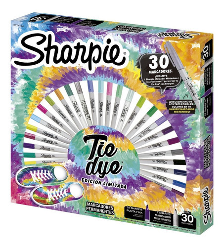 Imagen 1 de 1 de Sharpie Tie Dye X30