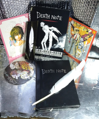 Libreta Cuaderno Death Note, Anime Cosplay