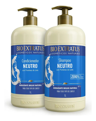 Kit Bio Extratus Neutro Shampoo E Condicionador 1000ml
