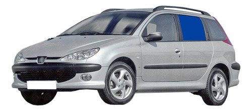 Vidrio De Puerta Trasera Izquierda Peugeot 206 1998/2024