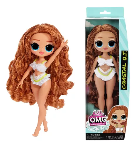 Boneca lol omg Swim Coastal q. T Colecionável 4 + 8990 Candide em