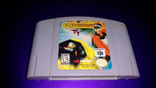Wipeout 64 Para Nintendo 64,excelente Titulo