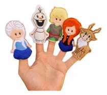 Comprar Frozen Títeres De Dedo Set X5 Elsa Anna Olaf Kristoff Esven