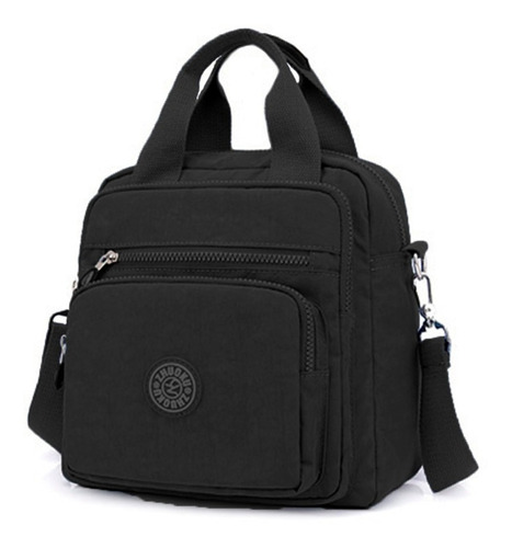 Bolsa Impermeable Dama Mochila Amplia Viaje 2en1 De Hombro