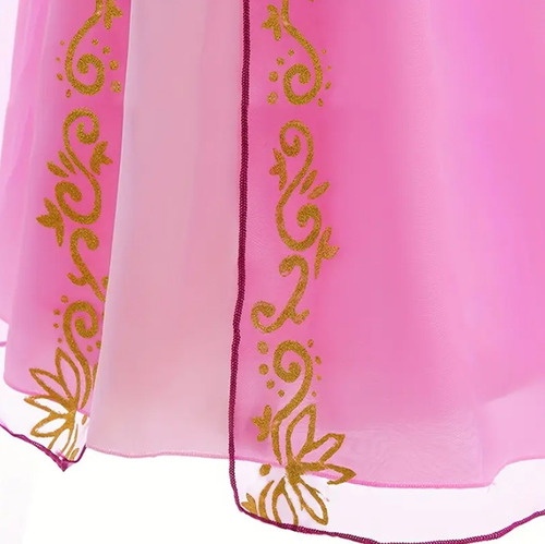 Disfraz De Princesa Rapunzel Con Pascal + Accesorios Rapunzel M