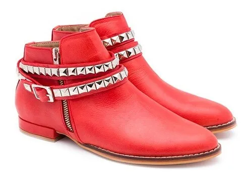 Botas Rojas Mujer MercadoLibre