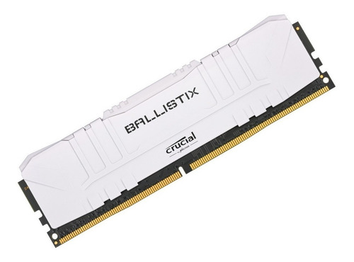 Memória Crucial Ballistix 8gb 3000mhz Ddr4 Branca