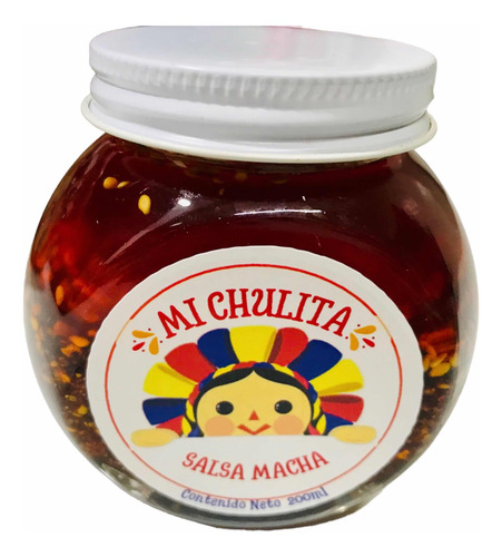 Mi Chulita Salsa Macha Artesanal Con Arándanos