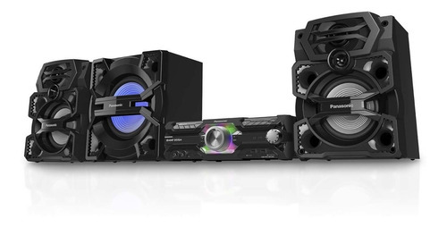 Mini componente preto Panasonic Akx930 2200w