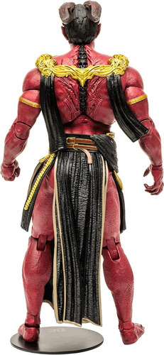 Figura de Sabbac Black Adam Justice Dc Multiverse Mcfarlane