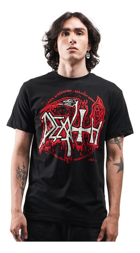 Camiseta Death Logo Rock Activity