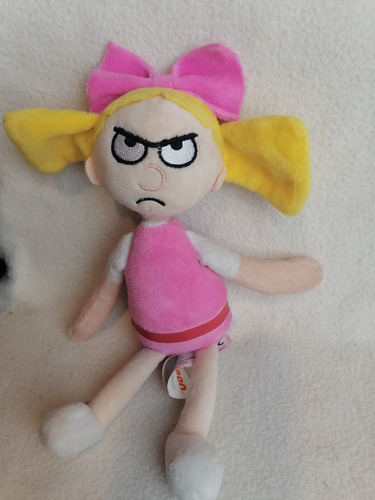 Peluche Original Helga Hey Arnold Nickelodeon 24cm. (Usado)