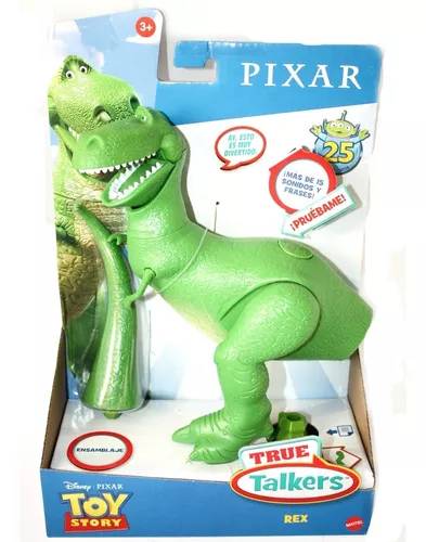 Rex Toy Story True Talkers Mas De 15 Sonidos Y Frases