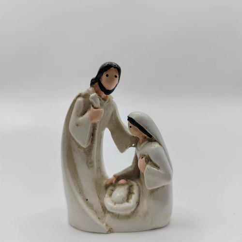 Conjunto De Figuras De Belén Navideño Estatua Del