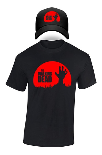 Camiseta Hombre The Walking Dead Zombies Algodon 100%