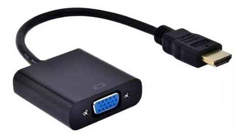 Cabo Adaptador Hdmi Para Vga Para Tv Pc Notebook Monitor