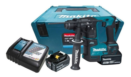 Martelete Rotativo Dhr171rtj 2bat 5ah 18v Carregador Makita