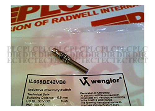 New Wenglor Il008be42vb8 Proximity Switch Ccf