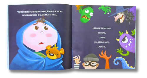 Coleção Sentimentos E Emoções: Quando Eu Sinto Medo - Escolar