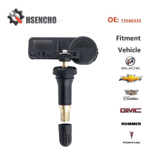 13586335 Sensor Tpms 315 Presión Chevrolet Silverado 07-18
