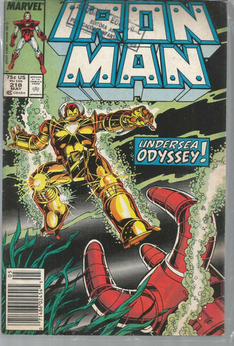 Iron Man 218 - Marvel - Bonellihq Cx324 G21