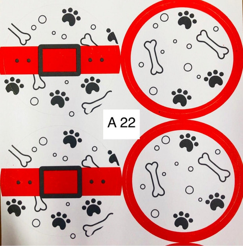 Imagem 5 de 5 de Kit 520 Peças Para Doces Festa Pets Forminhas Cachorro Cã