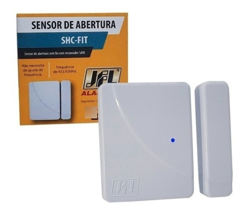 Sensor Inalámbrico De Abertura Shc Fit Para Alarmas Jfl