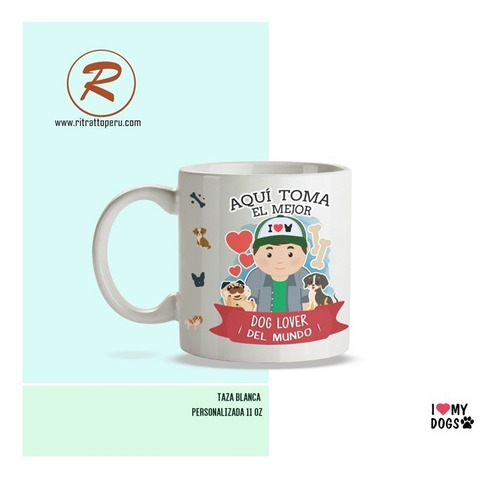 Taza Personalizadas Con Impresión Fotográfica Sublimada