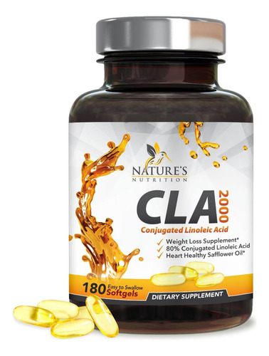 Nature's Nutrition | Cla | 2000mg | 180 Softgels