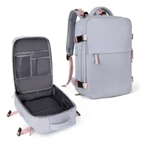Comprar Mochila De Viaje Coowoz Impermeable Viaje Usb Porta Laptop  