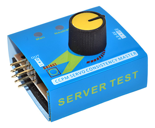 Multi Probador Servomotores Ecs Rc Controlador De Velocidad