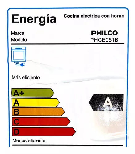 Philco - Cocina Eléctrica Philco 4 Hornallas 50 Cm Blanca
