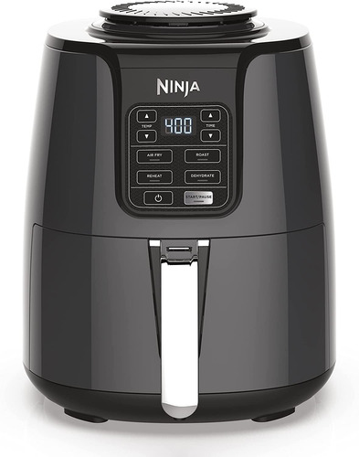 Freidora De Aire Ninja Af101, 4 Cuartos De Galón, Negro/gris