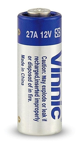 Imagen 3 de 6 de Pilas A23 Vinnic Oferta 100 Unidades Alarmas Llaves Juguetes
