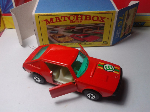 Miniatura 1974 Matchbox  Reanault +box Custom #72 Mt